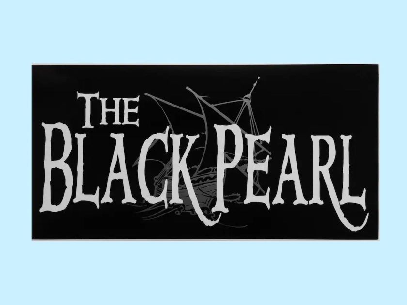 Pirates of the Caribbean Decal The Black Pearl Car Accessory Bumper Sticker