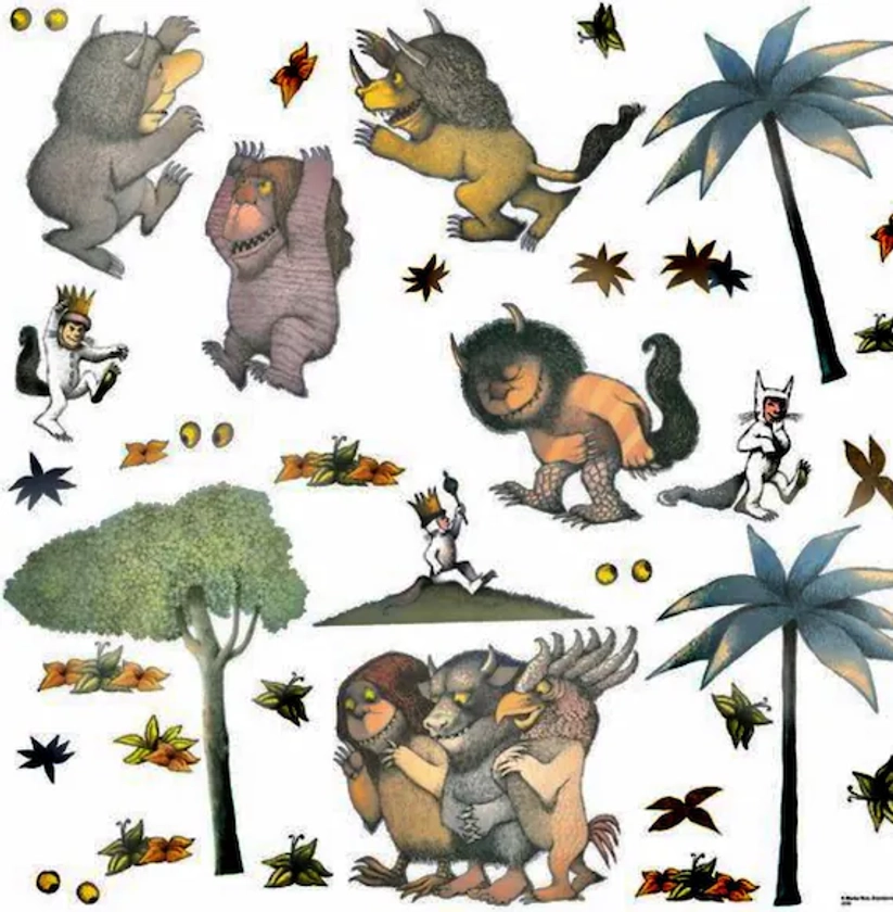 Where the Wild Things Are Fabric