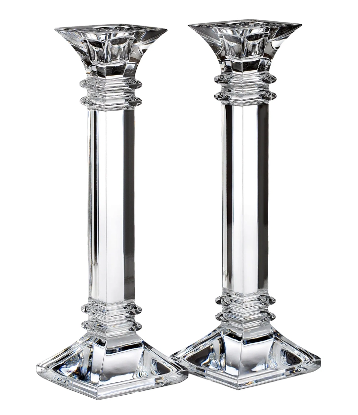 Marquis by Waterford Crystal "Treviso" Candlestick Pair | Dillard's