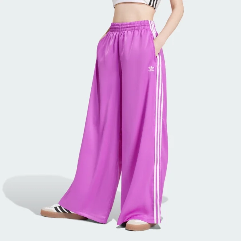 Adicolor Satin Wide Leg Track Pants