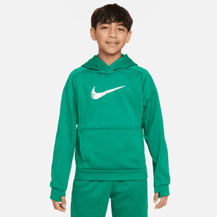 Nike Multi+ Big Kids' Therma-FIT Pullover Hoodie