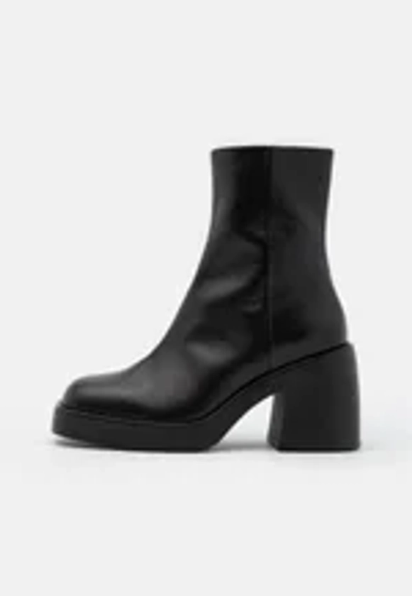 BROOKE - Bottines à talons hauts - black