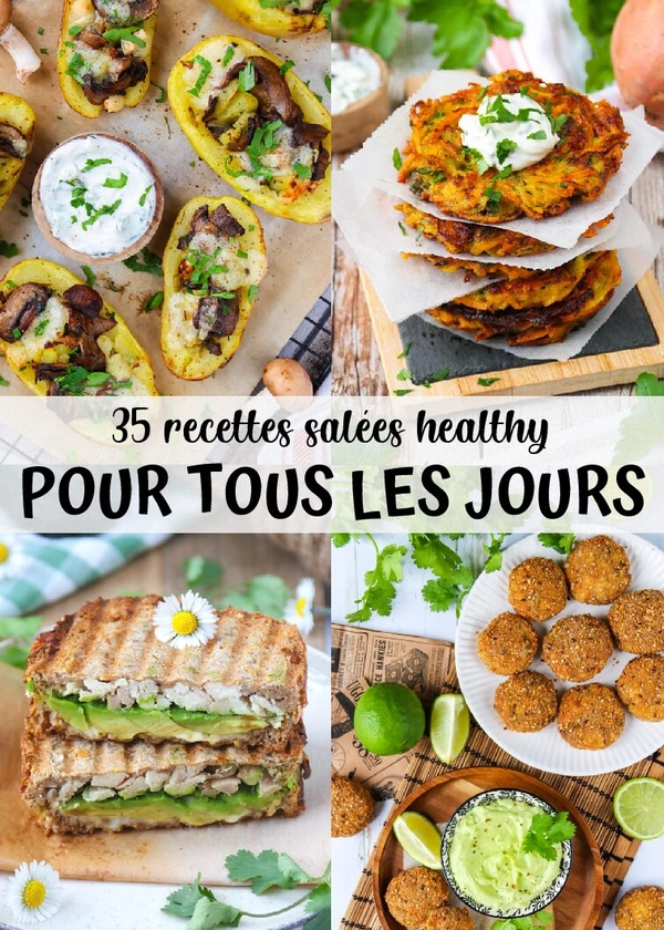 Livre 35 recettes salées healthy pour tous les jours - healthyfood_creation