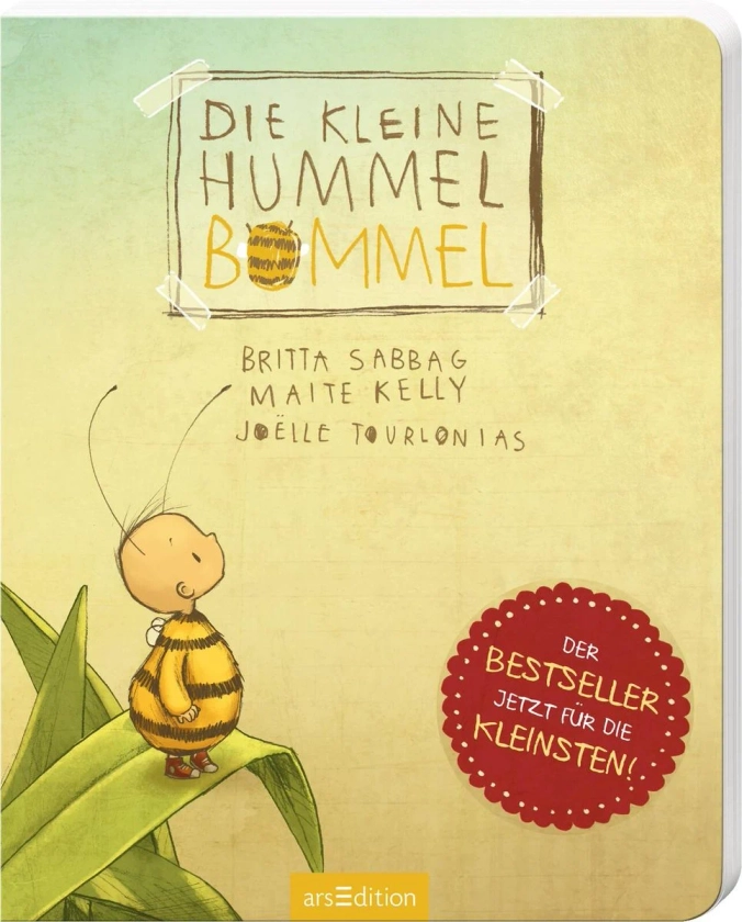 'Die kleine Hummel Bommel (Pappbilderbuch)' von 'Britta Sabbag' - Buch - '978-3-8458-2137-5'