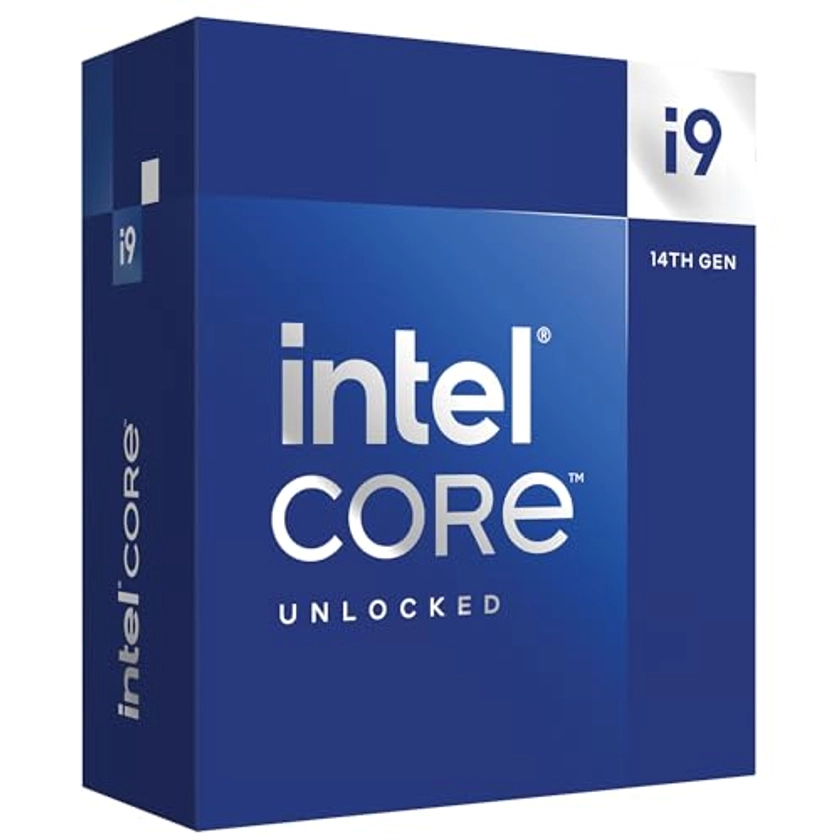 Amazon.com: Intel® CoreTM i9-14900K New Gaming Desktop Processor 24 (8 P-cores + 16 E-cores) with Integrated Graphics - Unlocked : Electronics