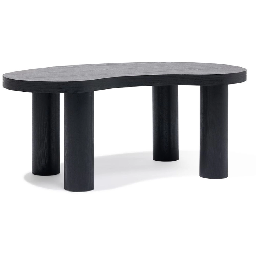 Table basse Pachi noir - L100xP50xH40 cm | GIFI