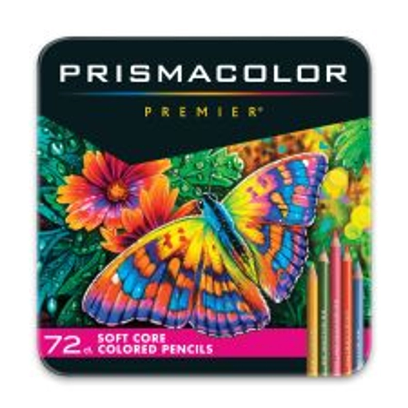 Prismacolor Premier Soft Core Colored Pencils, Assorted Colors, Pack Of 72 | OfficeSupply.com