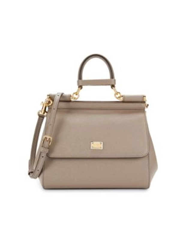 Dolce&Gabbana Dauphine Leather Crossbody Bag on SALE | Saks OFF 5TH