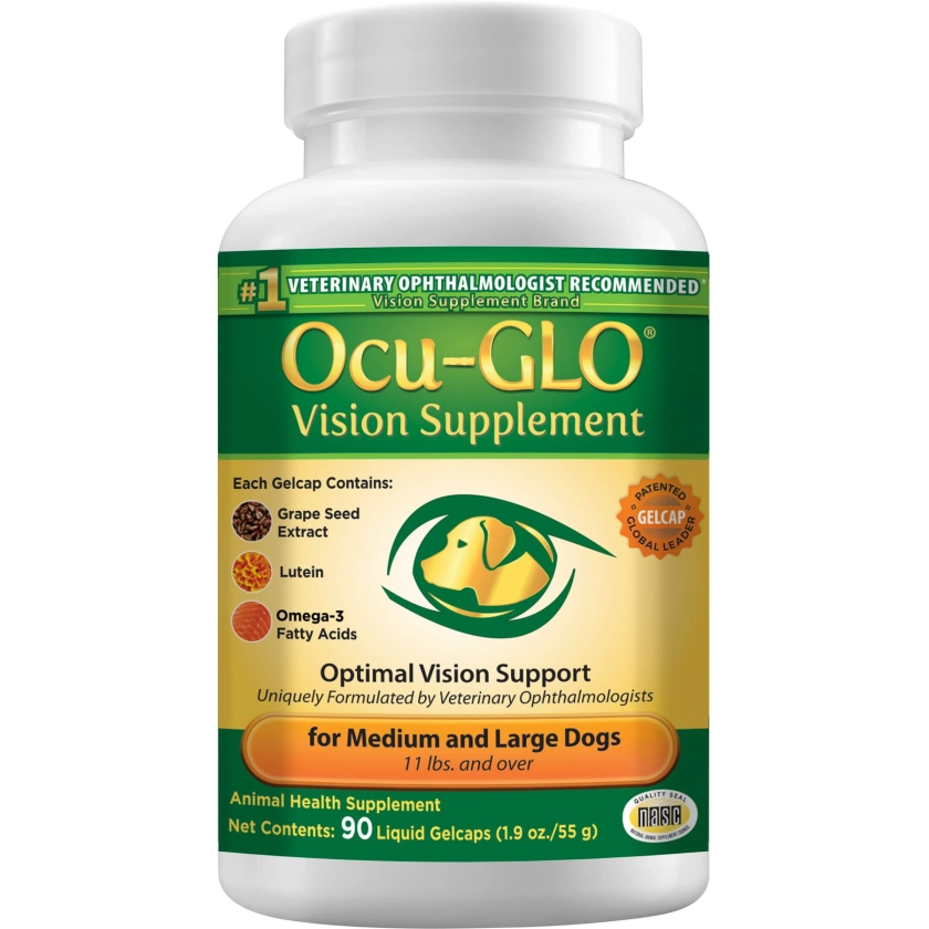 Animal Necessity Ocu-GLO Vision Supplement for Medium & Large Dogs