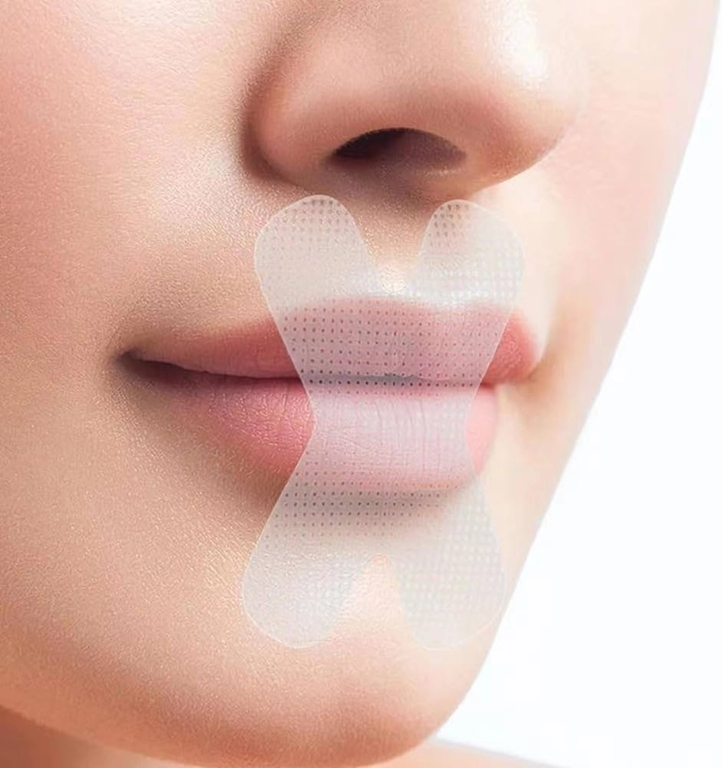 Sleep Mouth Breathing Mouth Patch X-Shape Breathable Skin Friendly Nighttime Anti-Open Mouth Seal Shut Mouth Patch (120PCS)-K8