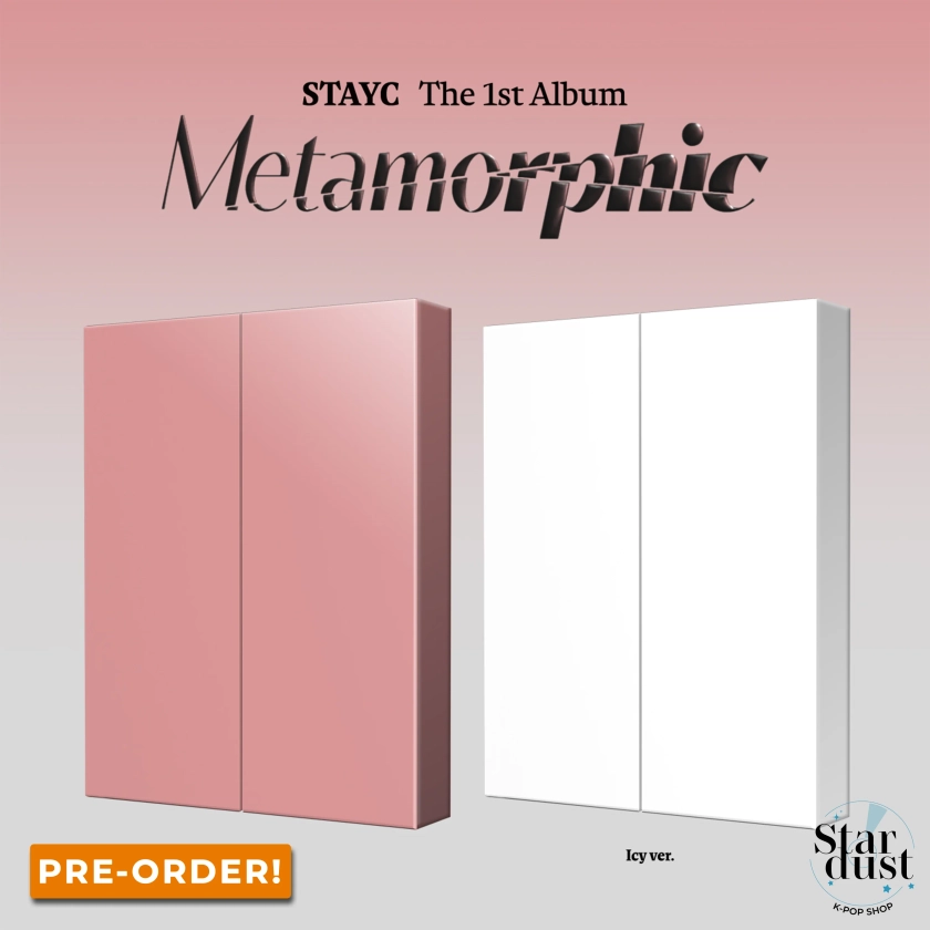 [PRE-ORDER] STAYC - METAMORPHIC [1st Full Album]