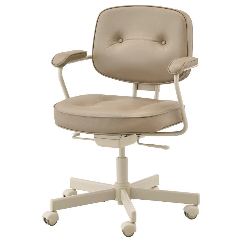 ALEFJÄLL Grann beige, Office chair - IKEA