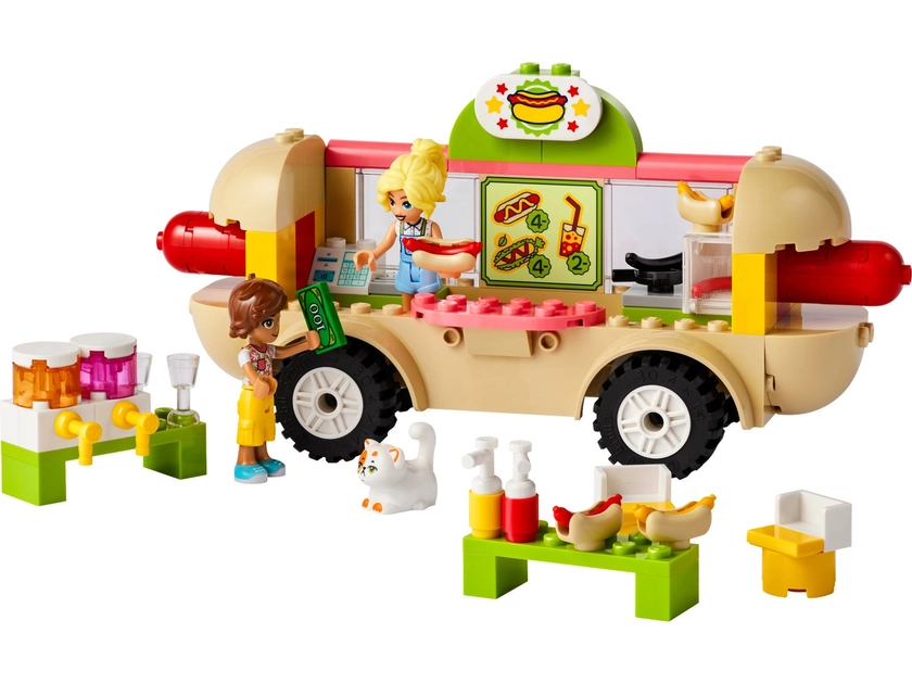 Le food-truck de hot-dogs 42633 | Friends | Boutique LEGO® officielle FR 