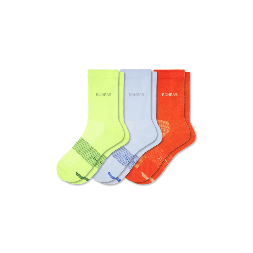 Men's Lightweight Athletic Half Calf Sock 3-Pack