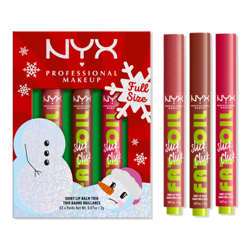 Limited Edition Fat Oil Slick Click Trio Holiday Gift - NYX Professional Makeup | Ulta Beauty