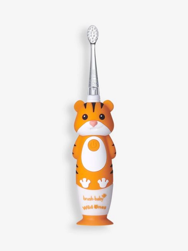 Brush Baby Brush-Baby Wild Ones Rechargeable Electric Toothbrush Tiger