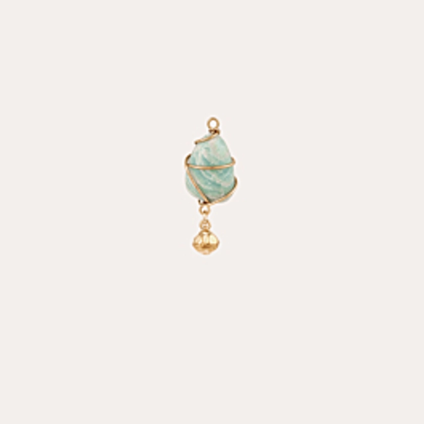 Charms Constantine Rainbow doré - Amazonite