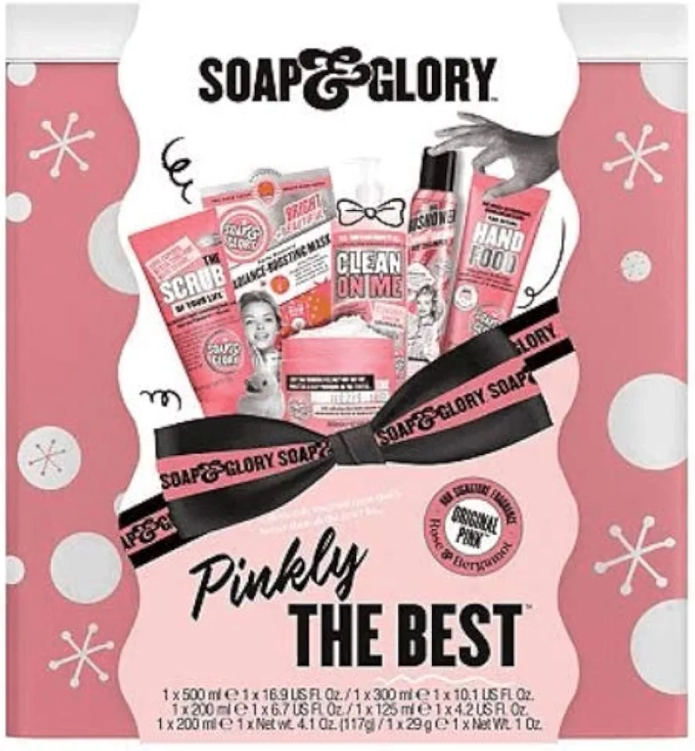 Soap And Glory Pinkly The Best Gift Set 6 Products