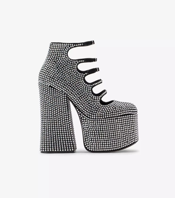 The Rhinestone Kiki Ankle Boot