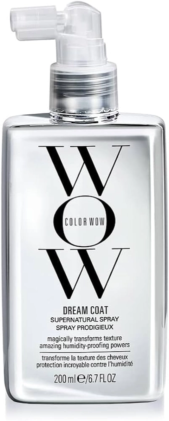 COLOR WOW Dream Coat Supernatural Spray - Anti-Frizz, Moisture Repellant with Anti-Humidity Technology, for Glass Hair Results