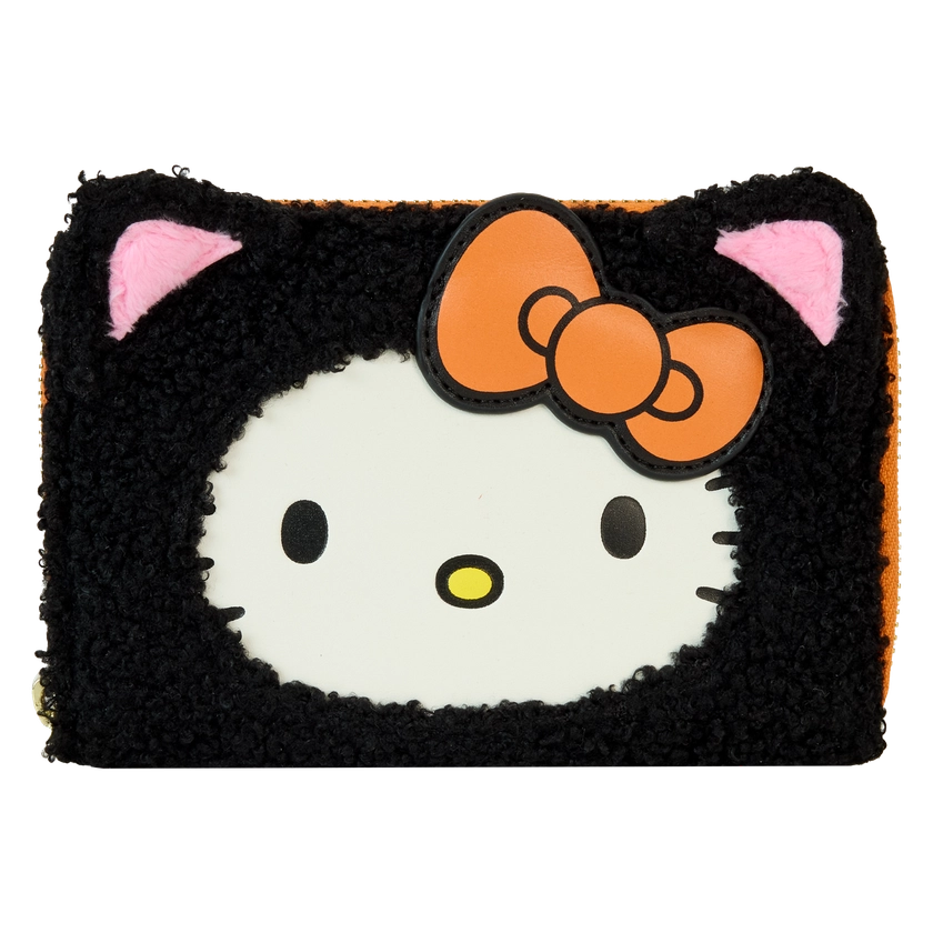 Buy Sanrio Exclusive Hello Kitty Costume Sherpa Glow Zip Around Wallet at Loungefly.