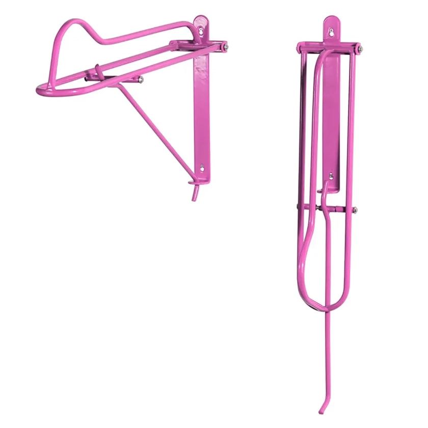 Stubbs Folding Saddle Rack - Pink