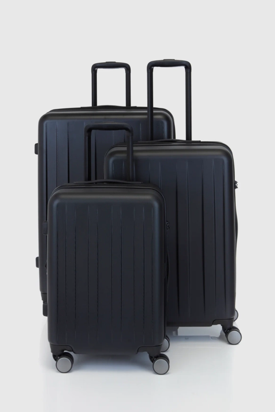 Pine 3pc Suitcase Set