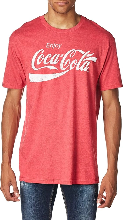 Coca-Cola Men's Coke Classic Vintage Logo T-shirt