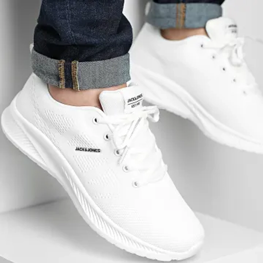 Jack And Jones - Baskets Croxley Bright White - LaBoutiqueOfficielle.com