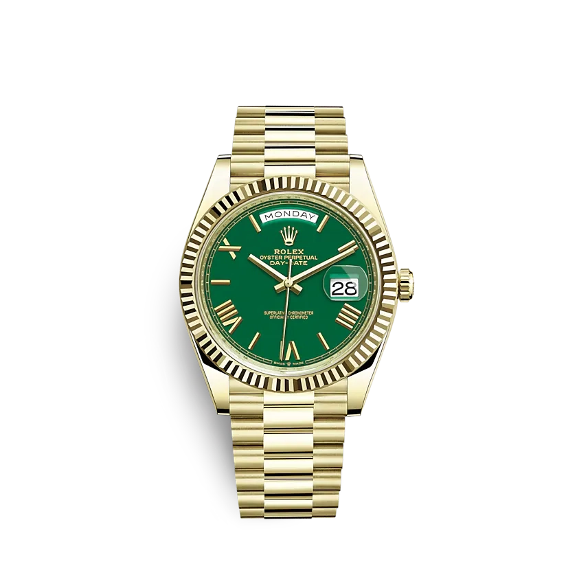 Rolex Day-Date 228238 40mm Green - Best Place to Buy Replica Rolex Watches | Perfect Rolex