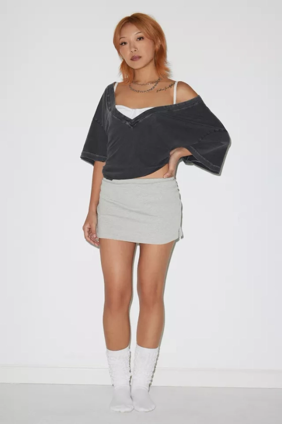Out From Under Bec Low-Rise Micro Mini Skort