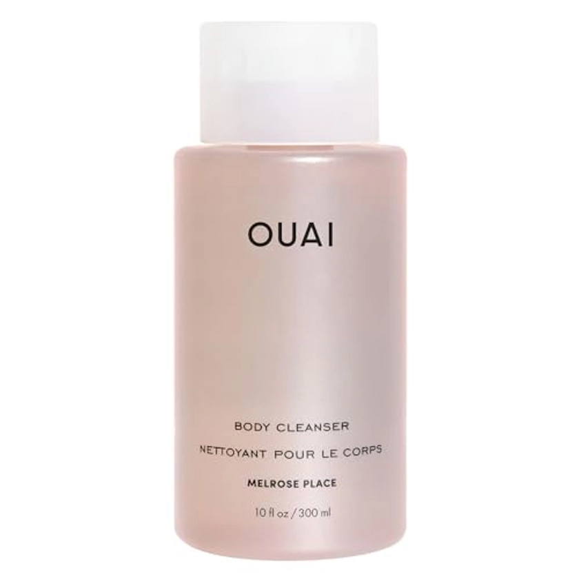 Amazon.com: OUAI Limpador corporal, Melrose Place – Sabonete corporal espumante com óleo de jojoba e óleo de rosa mosqueta para hidratar, nutrir, equilibrar e suavizar a pele – Produtos para cuidados com a pele : Beleza e Cuidados Pessoais