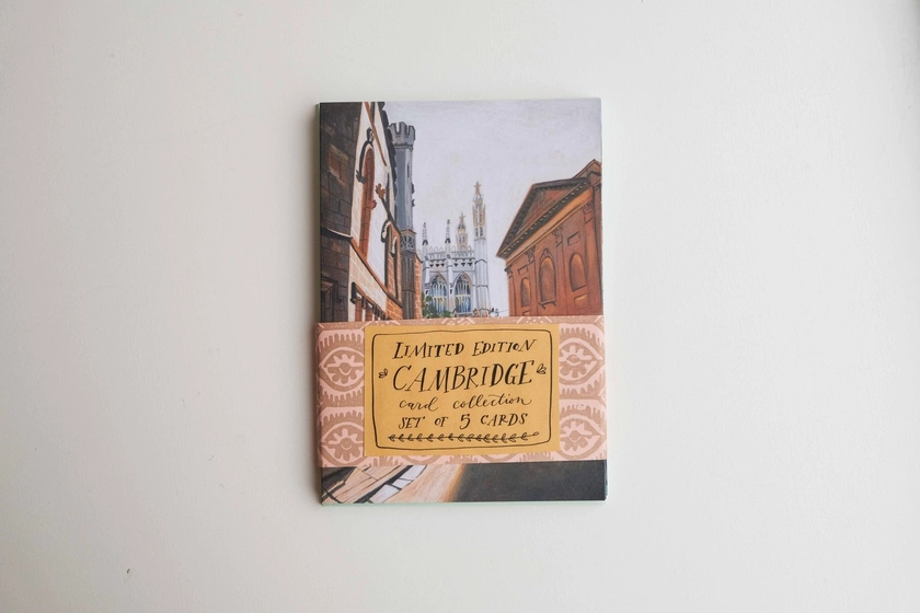 Limited Edition Cambridge Card Collection — Sarah Beth Hsieh Illustration / Cambridge Artist