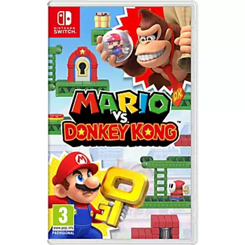 Nintendo Switch Mario VS Donkey Kong (3+) | Freemans