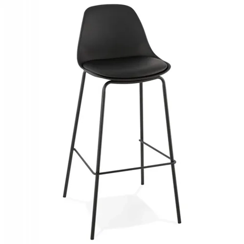 Tabouret De Bar Industriel "sidon" 96cm Noir - Tabouret BUT