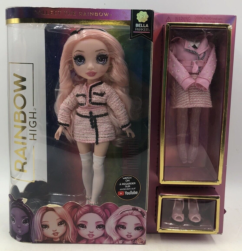 New Rainbow High Series 2 Bella Parker Fashion Doll MGA MINT SEALED IN BOX