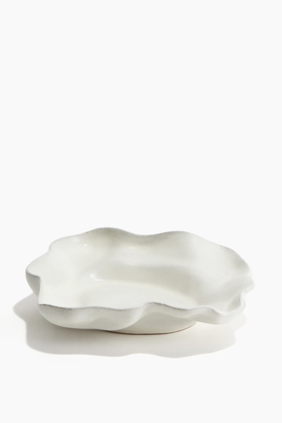 Large terracotta tray - White - Home All | H&M GB