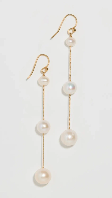 Chan Luu Pearl Drop Earrings