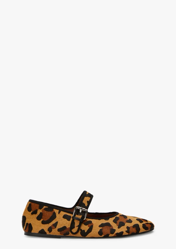 Meadow Leopard Pony Flats | Casual Shoes | Tony Bianco | Tony Bianco