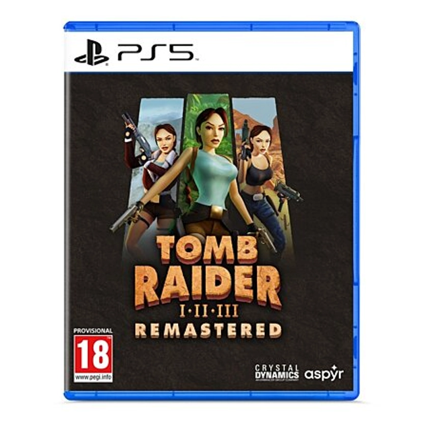 Tomb Raider I-III Remastered Starring Lara Croft (PS5)