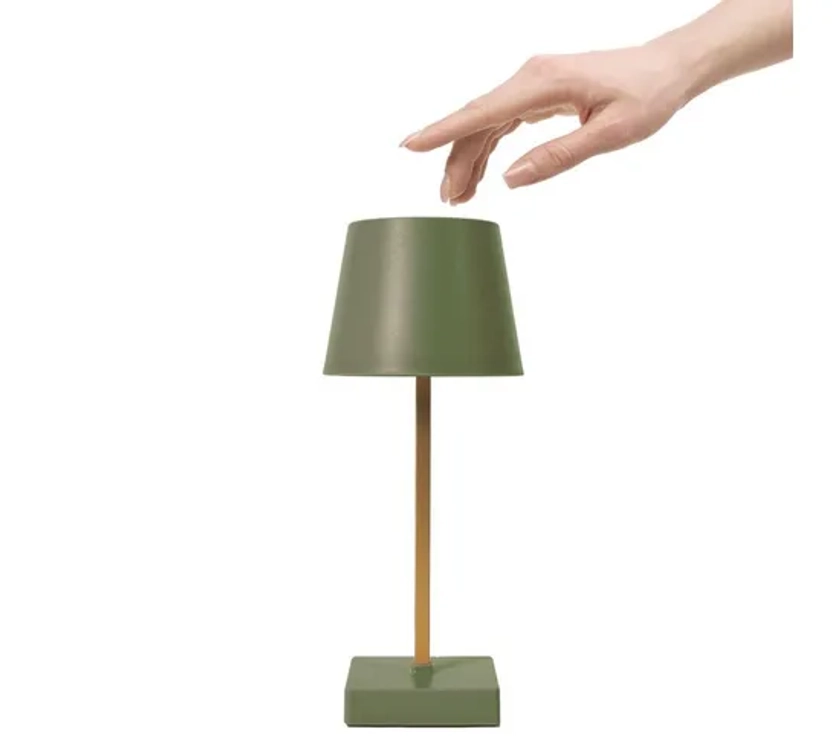 Lampe à Poser LED "tactile" 26cm Vert - Lampe à poser BUT