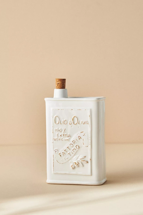 Cucina Stoneware Olive Oil Cruet Anthropologie