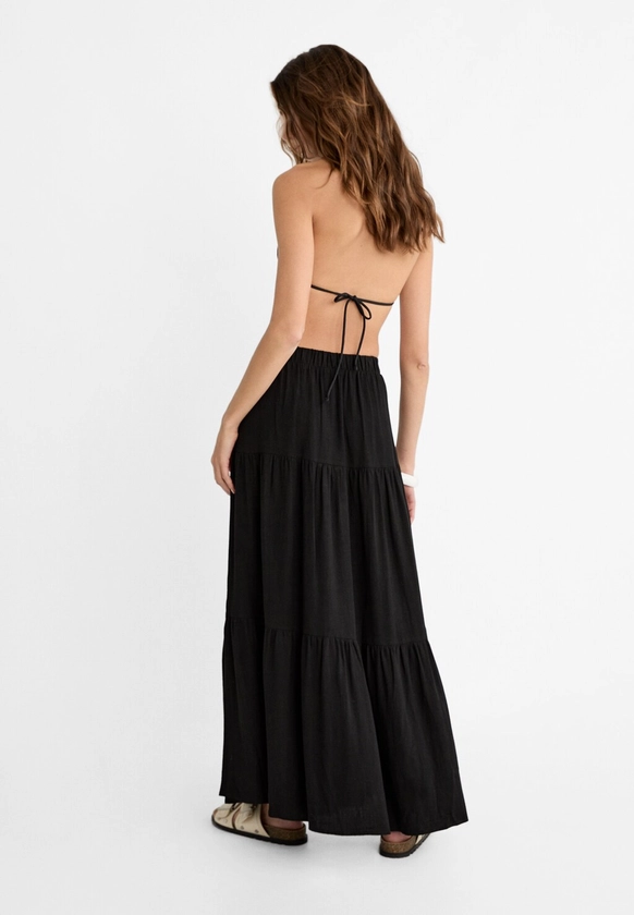 Jupe midi boho - Jupes femme | Stradivarius France