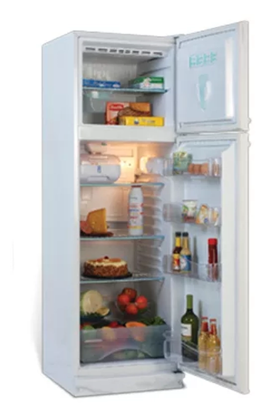 Heladera Con Freezer Briket Bk2f 1410 290 Litros Color Blanco