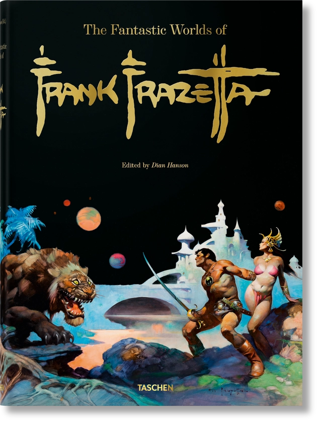 TASCHEN Books: The Fantastic Worlds of Frank Frazetta.