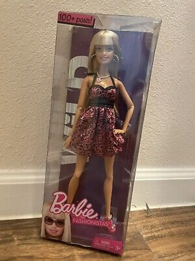 Barbie Fashionistas WILD Doll Set R9881 Photo Shoot 100+ Poses Mattel 2009 NEW | eBay