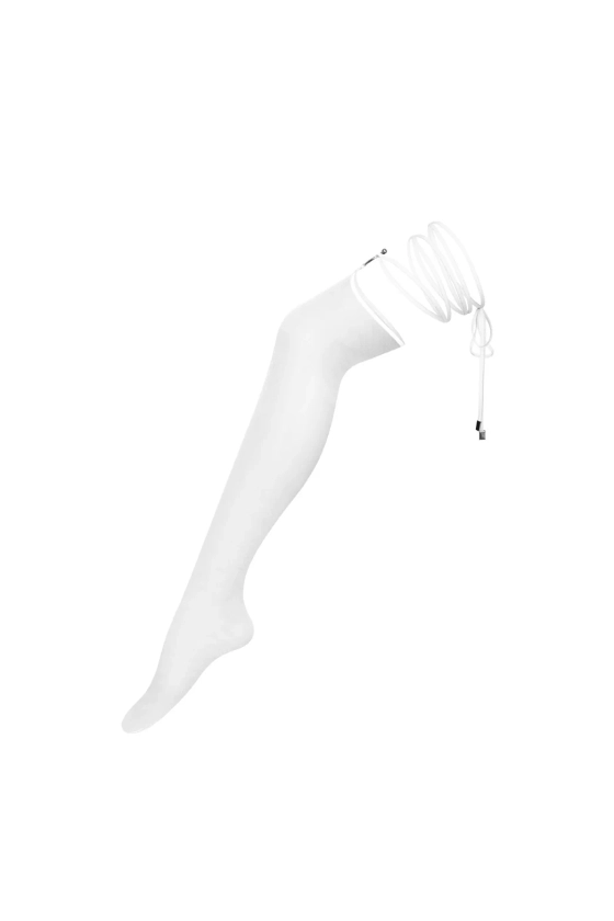 Stockings Fleur White