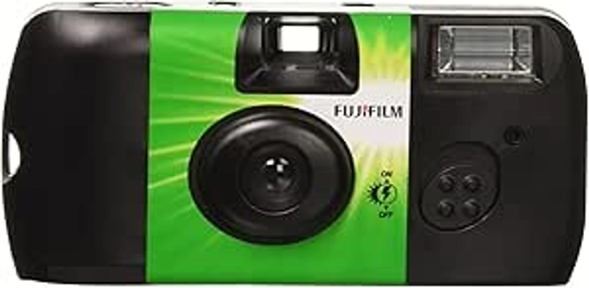 Amazon.com : Fujifilm QuickSnap Flash 400 One-Time-Use Camera : Camera Cases : Electronics