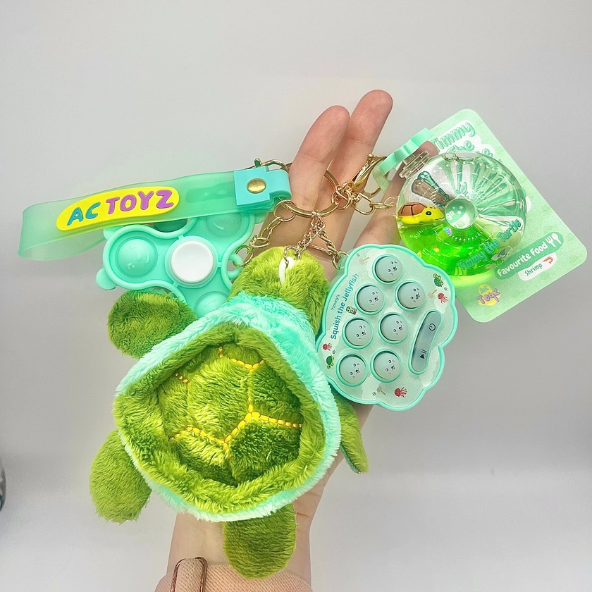 Timmy The Turtle Comfort Keychain 🐢 | AC TOYZ