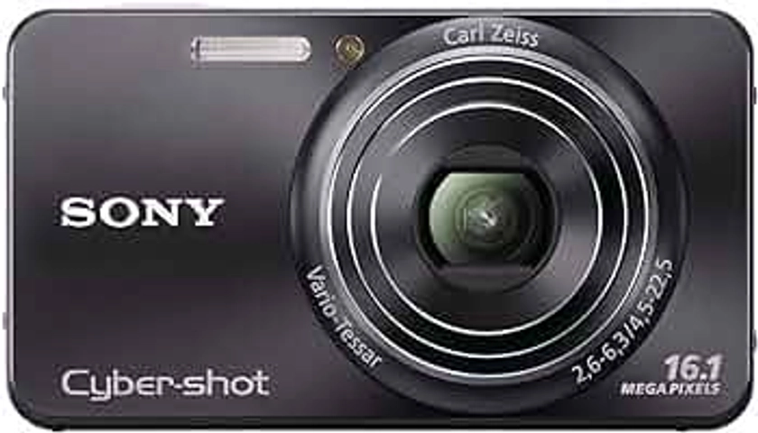 Sony Cyber-Shot DSC-W570 16.1 MP Digital Still Camera with Carl Zeiss Vario-Tessar 5x Wide-Angle Optical Zoom Lens and 2.7-inch LCD (Black) (OLD MODEL)